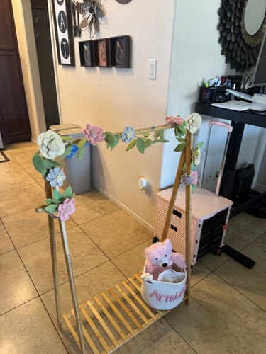 Customer photo review of Baby Knits™ Personalized Knitted Basket