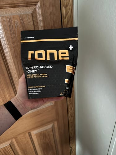 Customer photo review of 100mg Caffeine - Classic - SuperCharged Honey (20-Pack)
