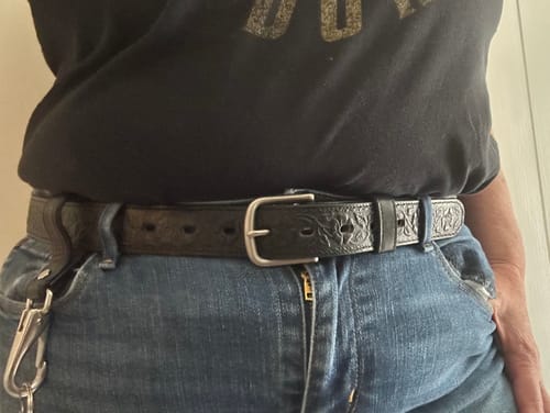 Customer photo review of Floral Belt - 1.25"