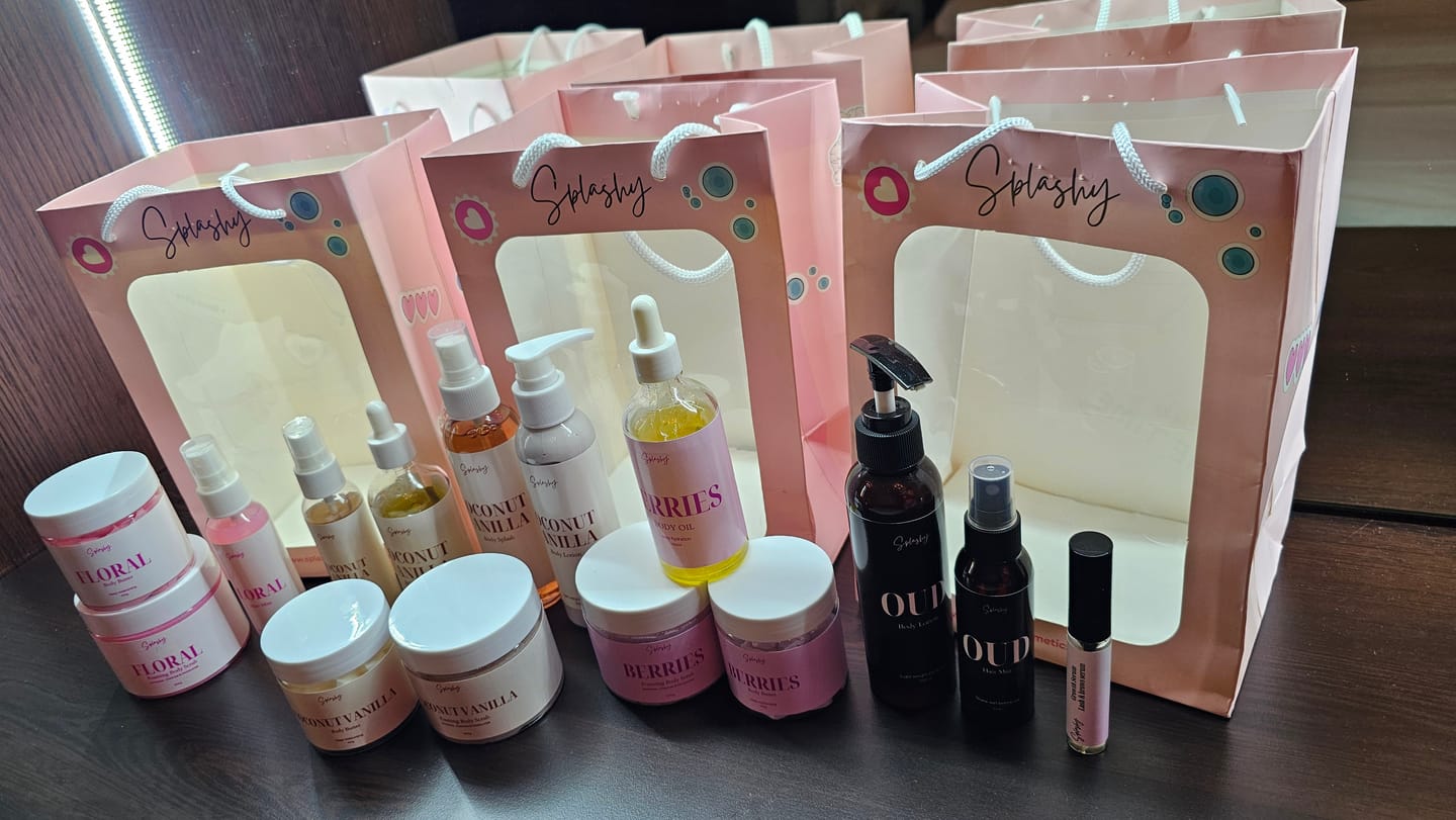 Customer photo review of Splashy™ Body Splash