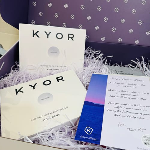 Customer photo review of OUTGLOW - Radiance Tri-Factor™ Jelly