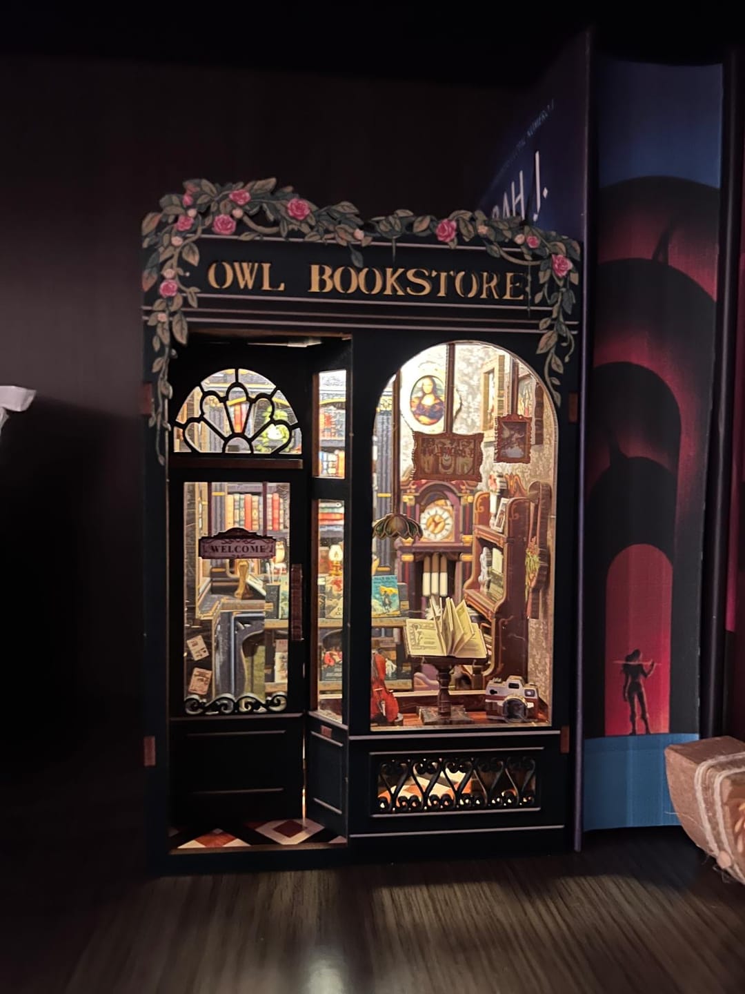 Customer photo review of Book Nook Owl Bookstore