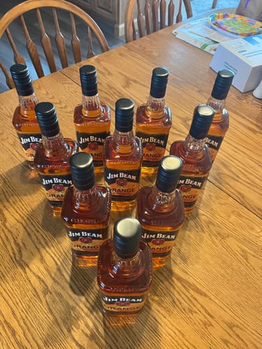 Customer photo review of Jim Beam Bourbon Orange (750ml)