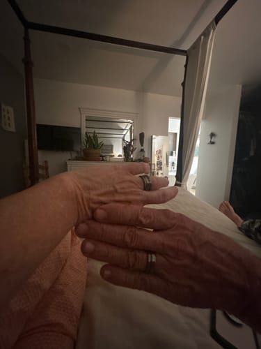 Customer photo review of Hammered Meteorite