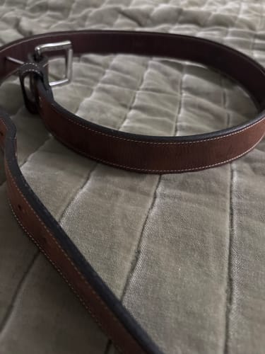 Customer photo review of Wyoming Bison Belt Lined - 1.25"