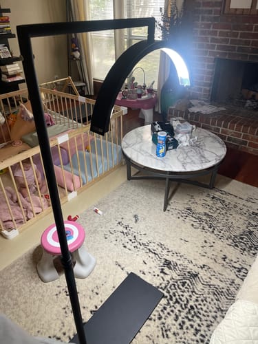 Customer photo review of CosmoGlo Original Light Bundle + Phone Clip