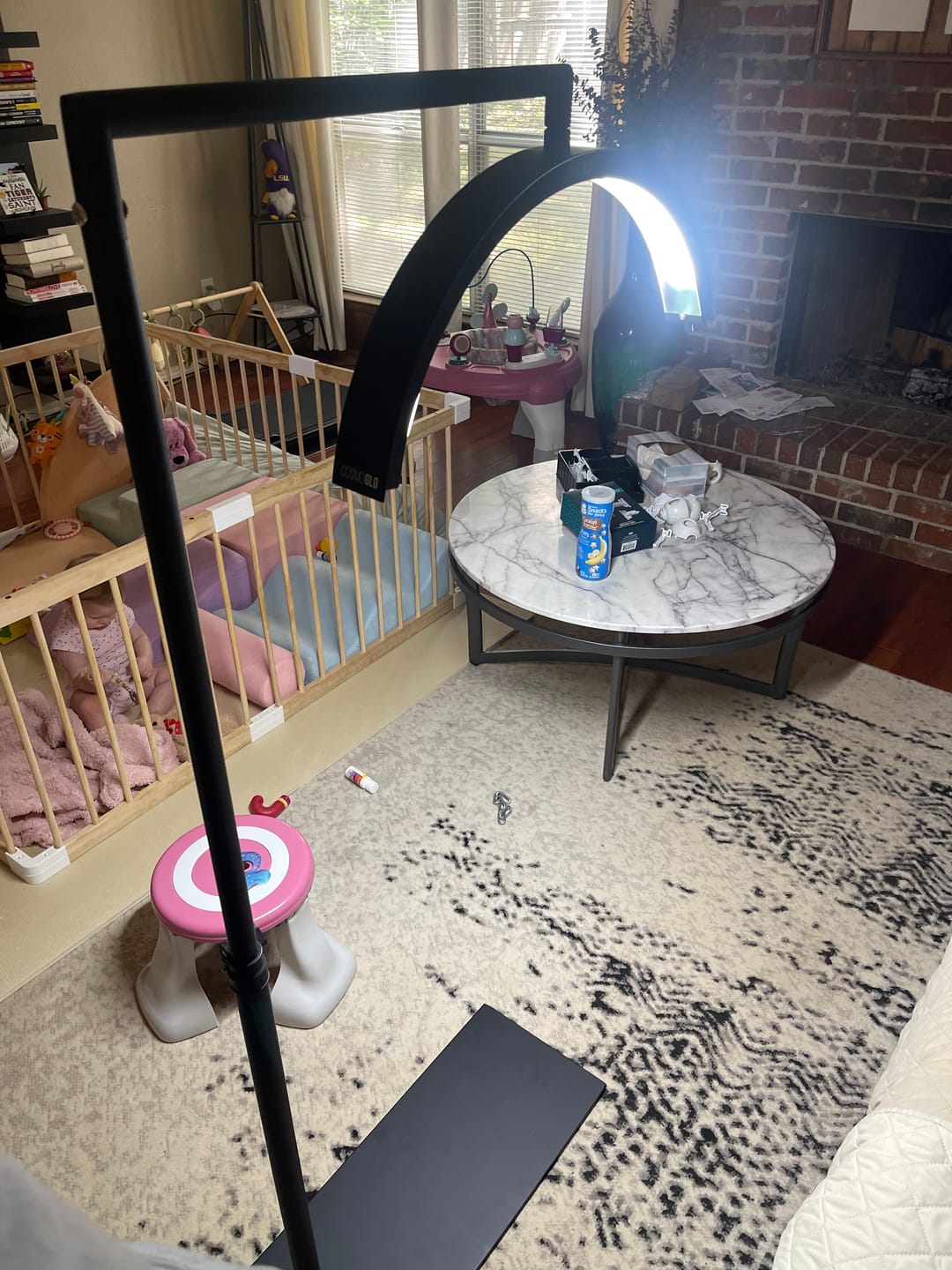 Customer photo review of CosmoGlo Original Light Bundle + Phone Clip