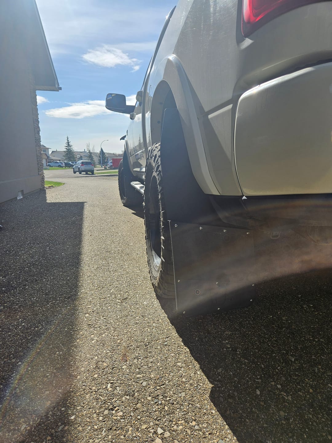 Customer photo review of Trigger Industries Standard Height Mud Flaps