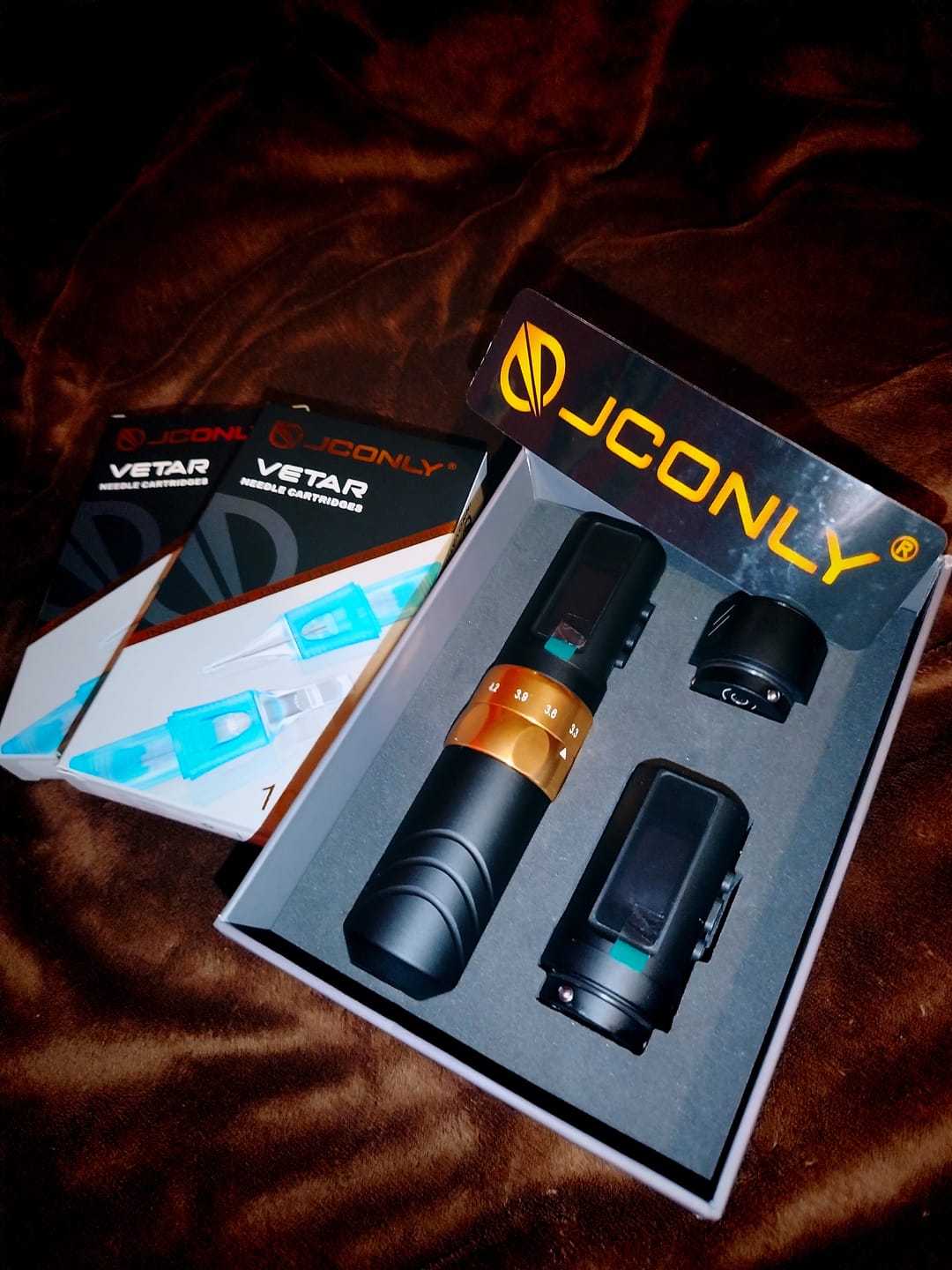 Customer photo review of JCONLY Wireless Tattoo Pen Machine 2.4-4.2MM Strokes 2 Battery Pack | Epoch R3  (Black)