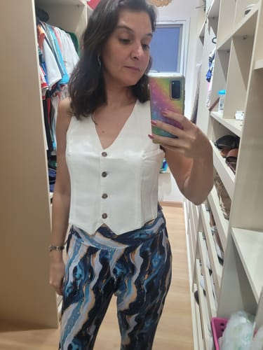 Raquel A. review of Colete Calêndula Off White image 1 out of 1