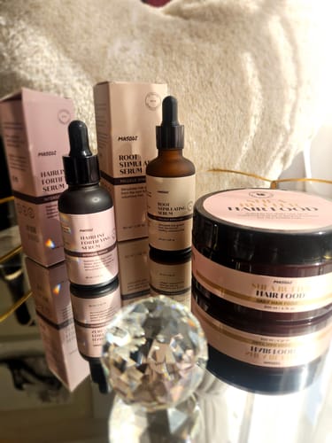 Customer photo review of Shea Butter Hairfood (200ml)