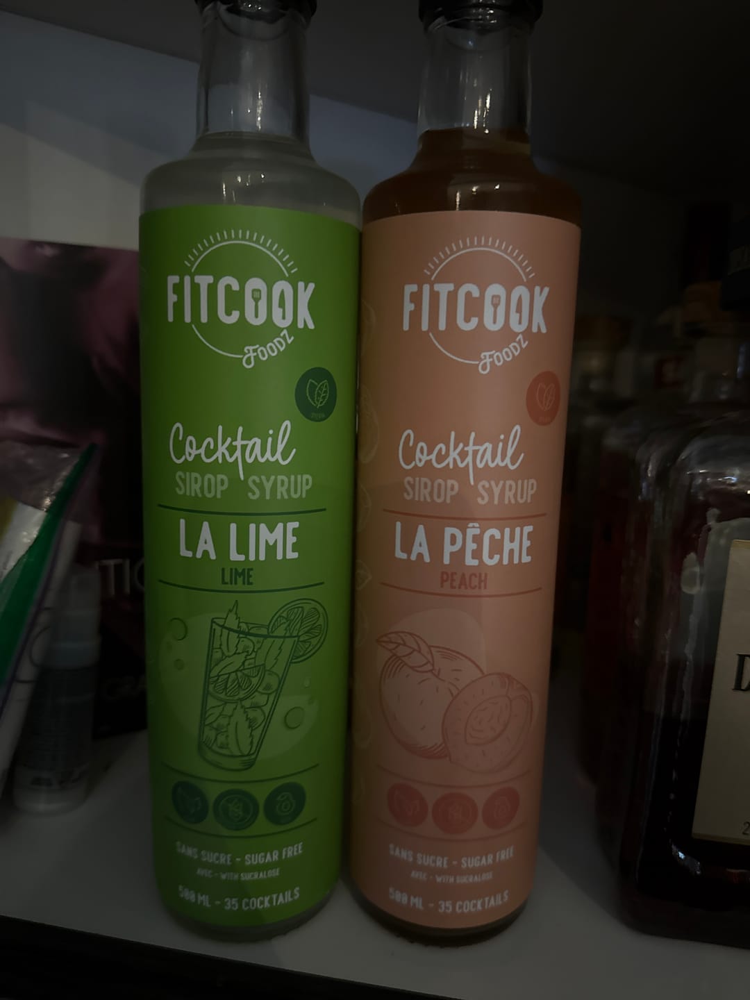 Customer photo review of Fitcook Foodz - Sirop Cocktail 500ml