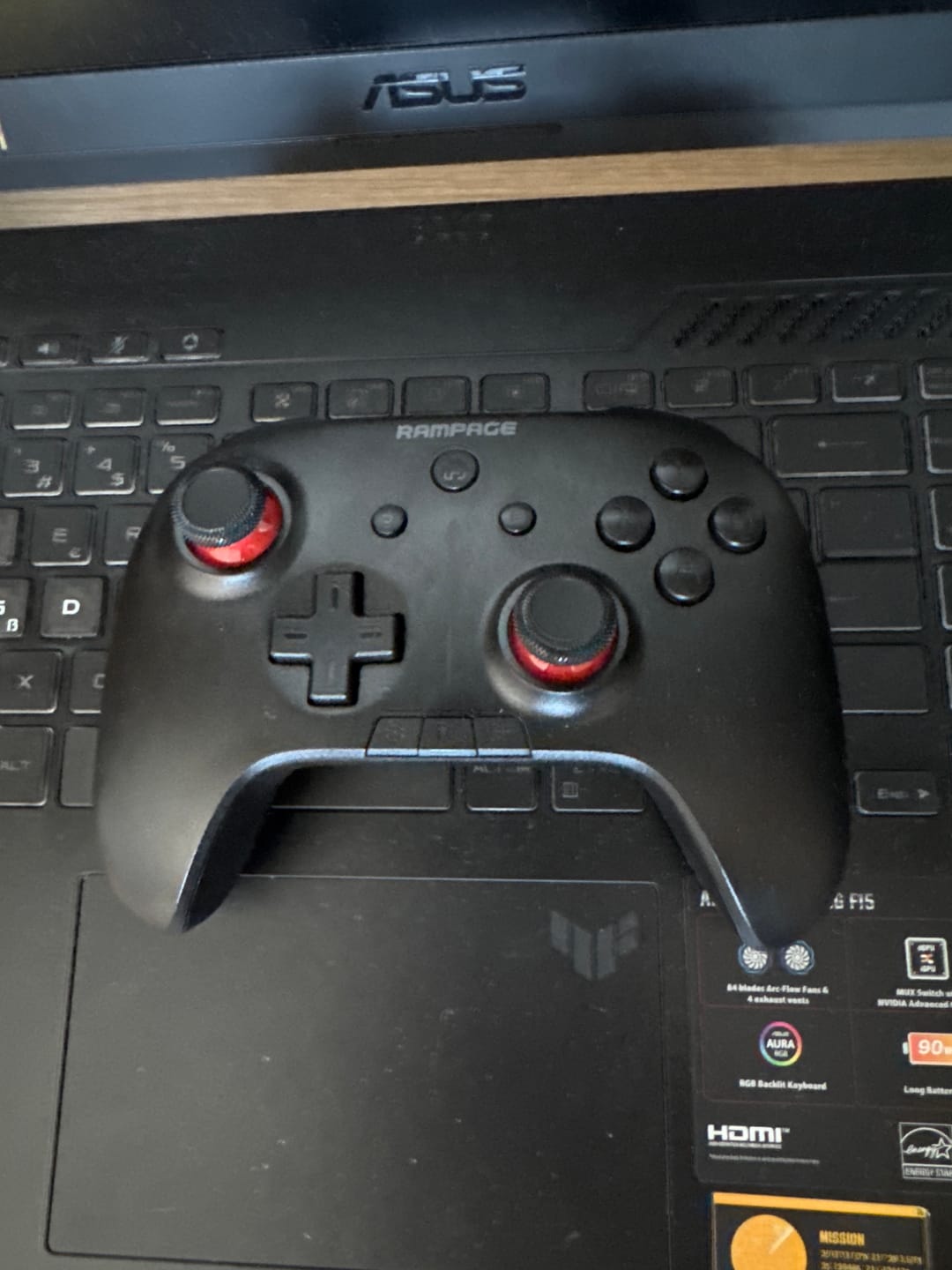 Customer photo review of Hydra Kablosuz Oyun Kolu Gamepad