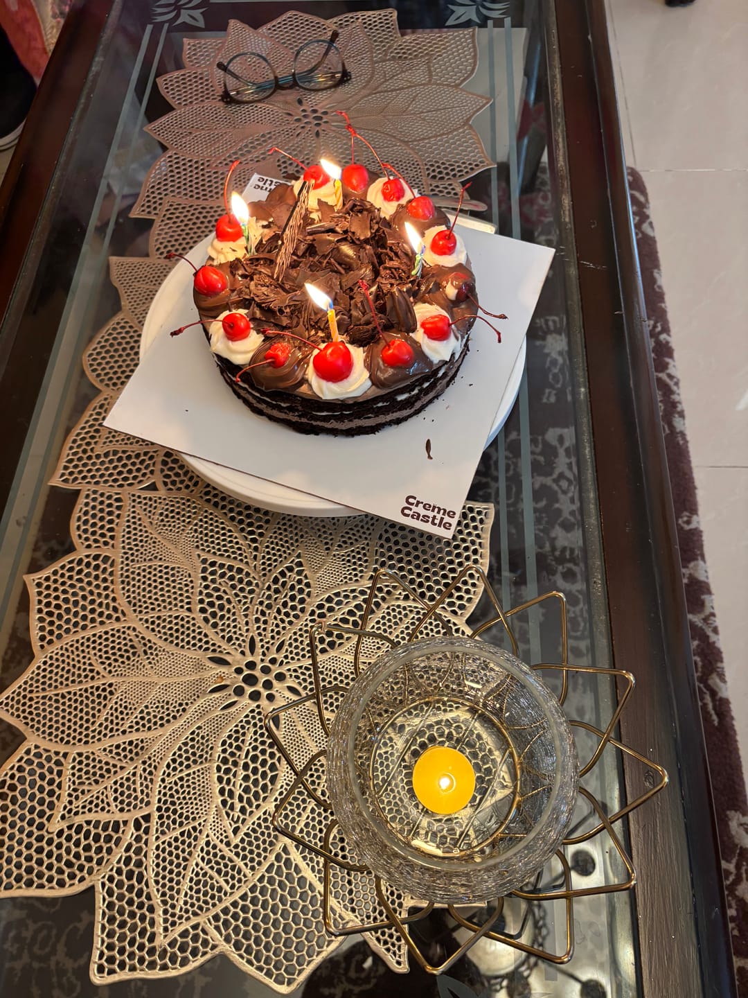 Customer photo review of German Black Forest Cake