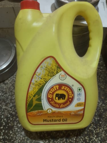Customer photo review of Elephant Brand Hathi Marka Kacchi Ghani Mustard Oil