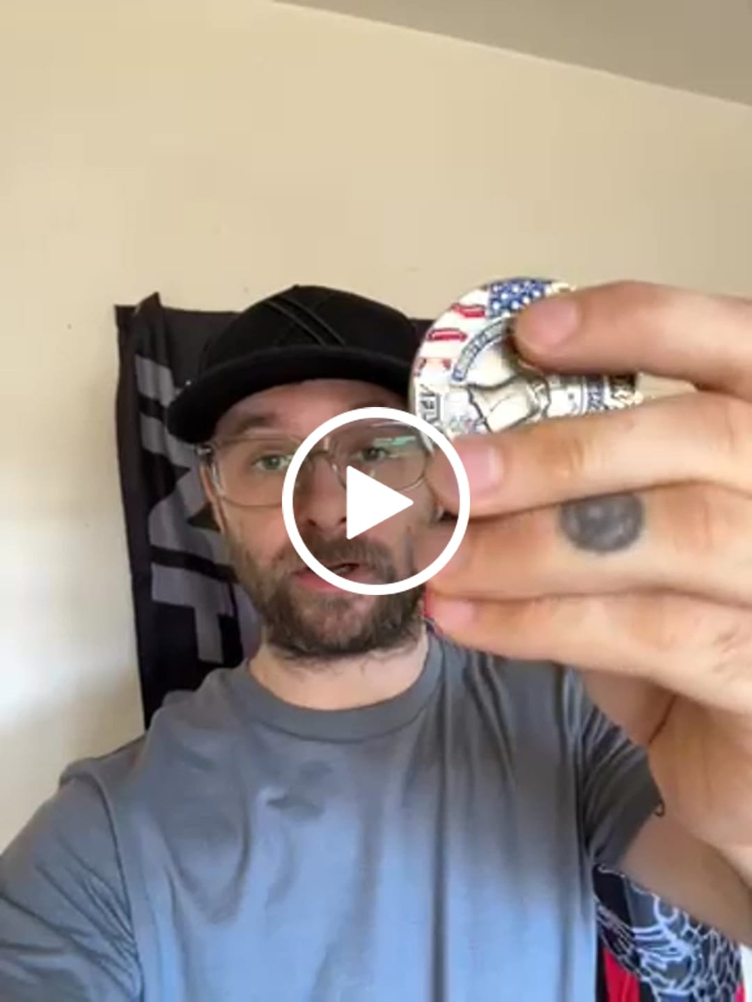 Customer video review of Hold The Line Coins