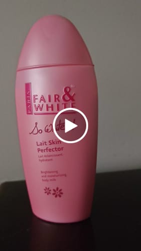 Customer video review of Fair and White So White! Skin Perfector Body Lotion 500 ml