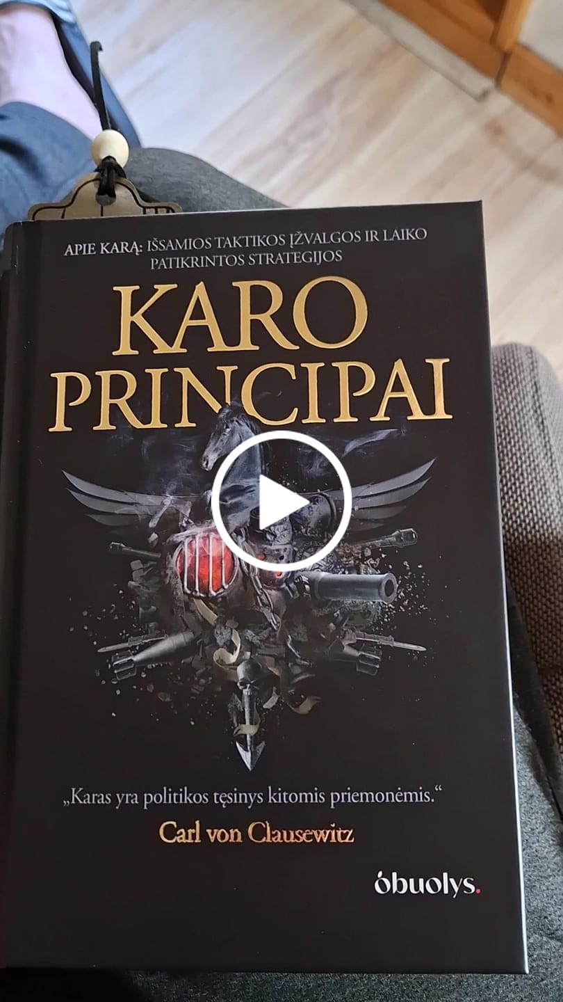 Customer video review of Karo principai II dalis: viskas apie karą – išsamios taktikos įžvalgos ir laiko patikrintos strategijos – solidus kolekcinis leidimas