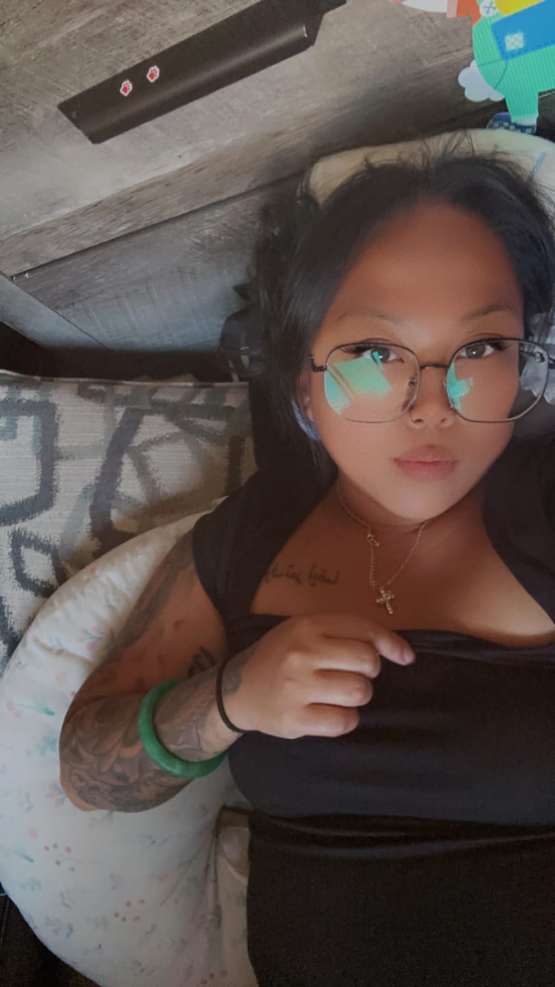 Customer photo review of Melly Eyeglasses