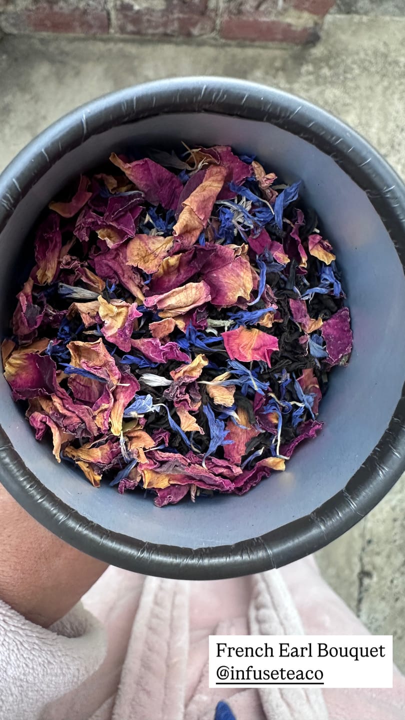 Customer photo review of French Earl Grey – Loose Leaf