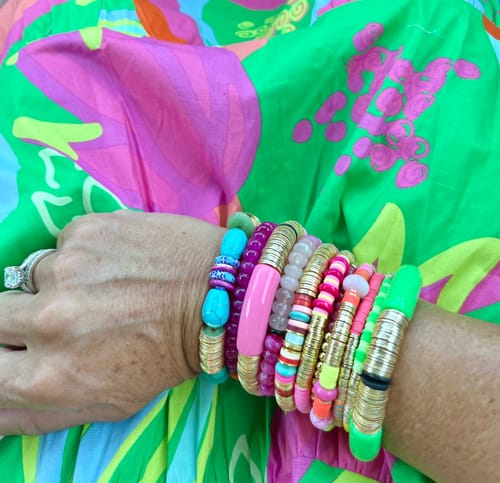 Customer photo review of Boardwalk Vinyl Bracelet