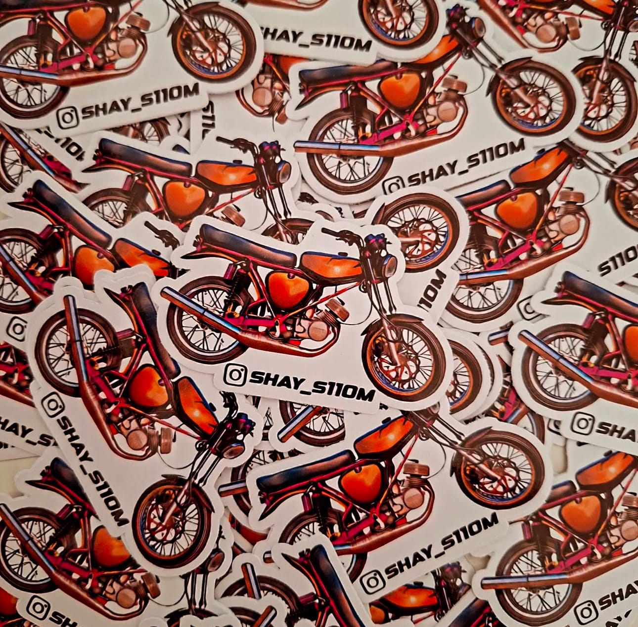 Customer photo review of Personalisierte Sticker