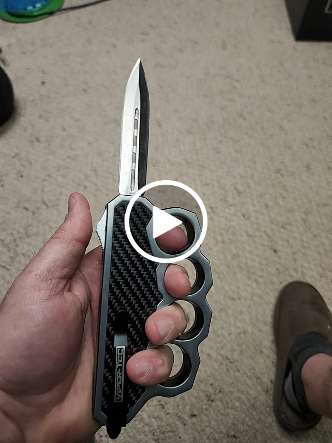Customer video review of Knuckle OTF (Multiple Styles Available)