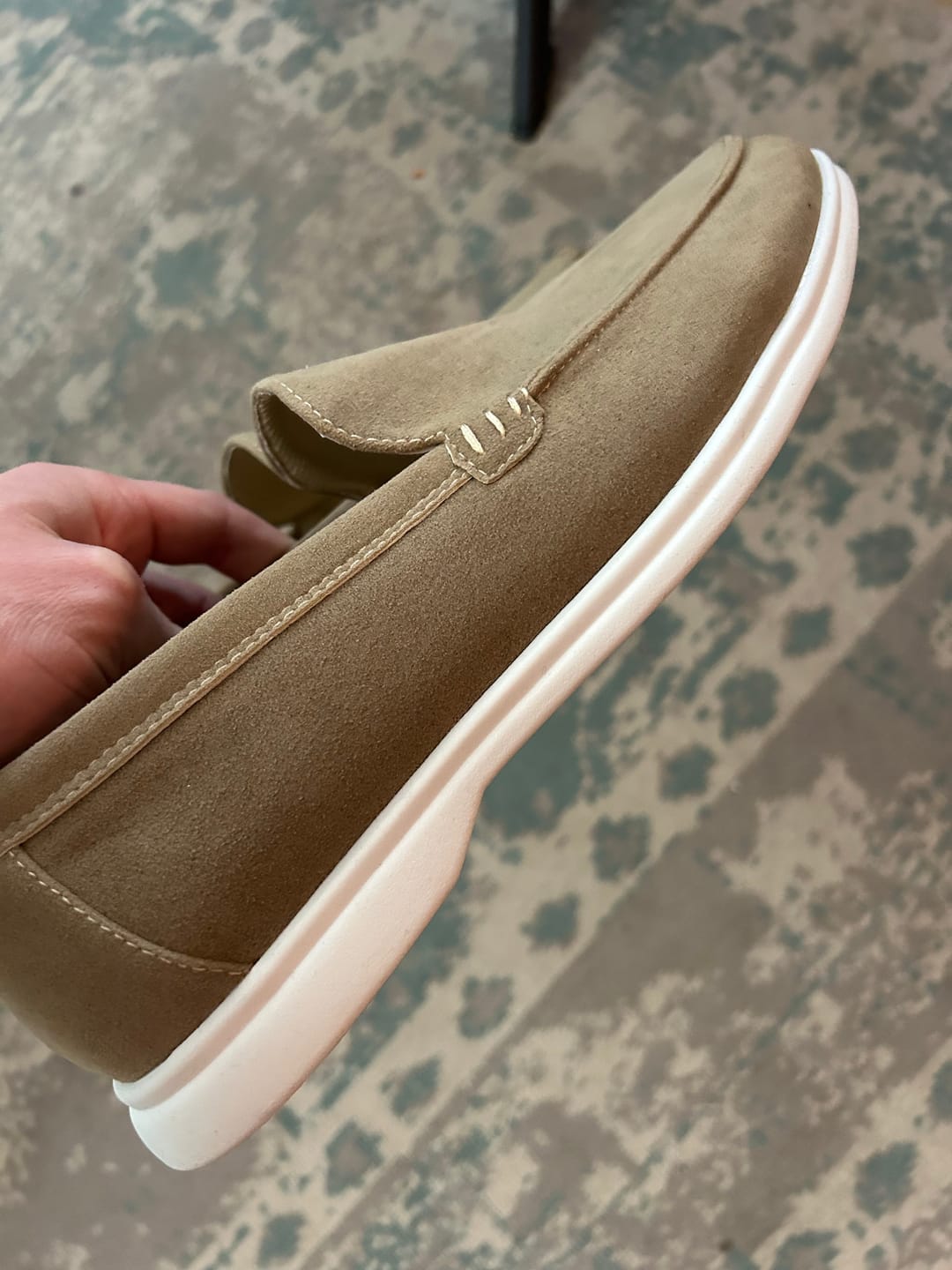 Customer photo review of Elegant Suede Loafers