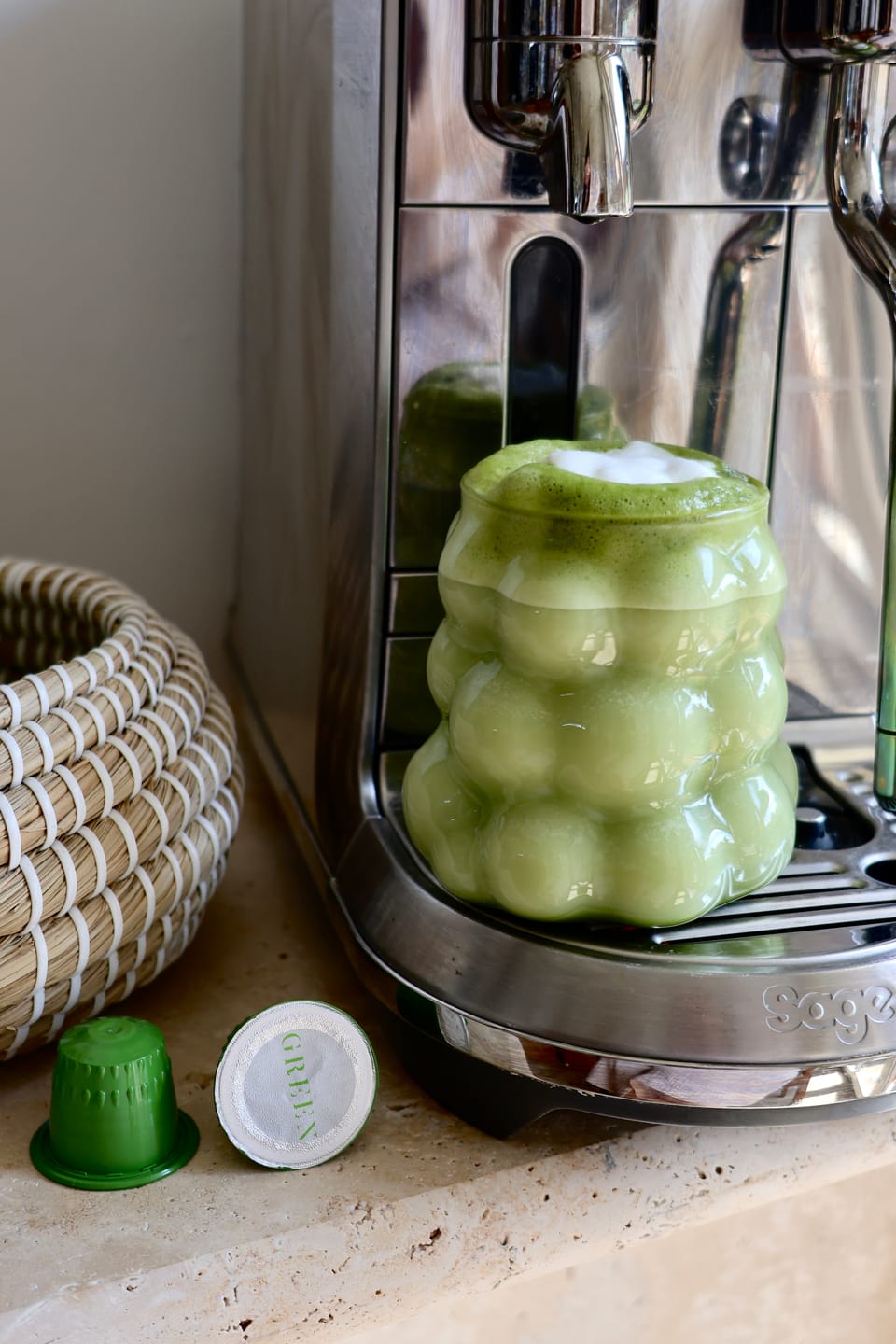 Customer photo review of CAPSULES DE MATCHA