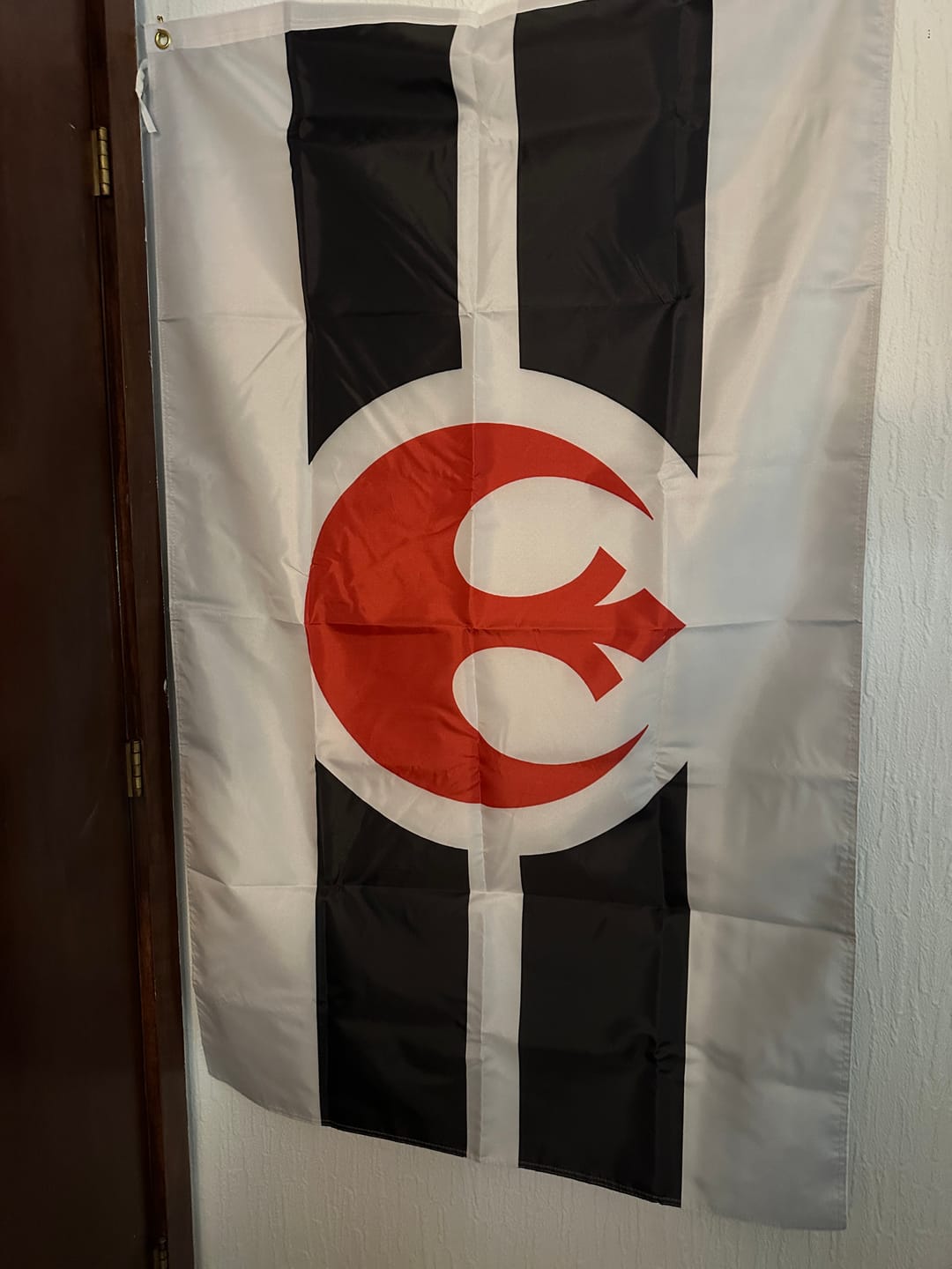 Customer photo review of Star Wars Rebel Alliance Flag