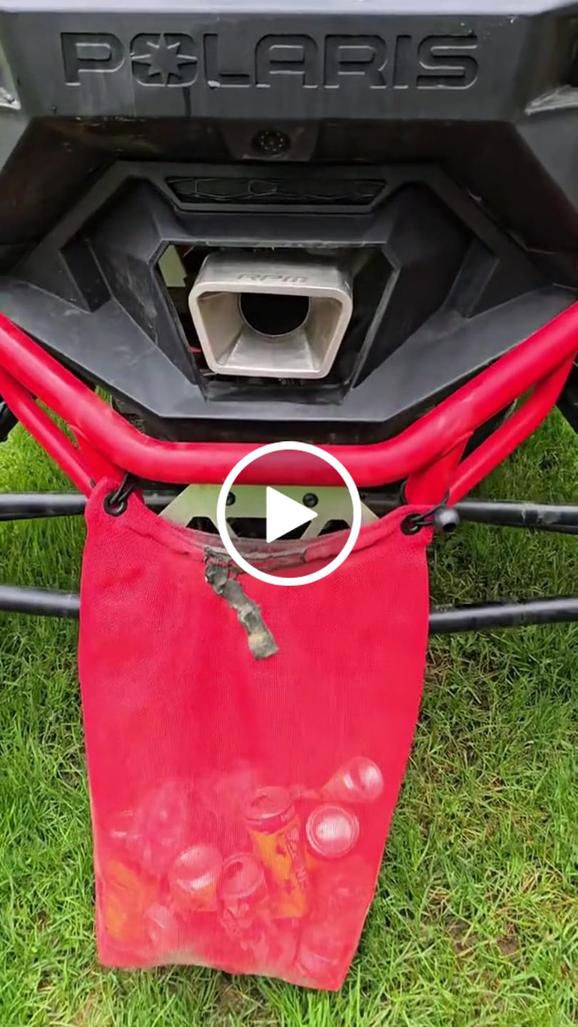 Customer video review of RPM RZR Pro R 3" Race Pipe With 3" RPM Tip / Race Muffler / Muffler Delete