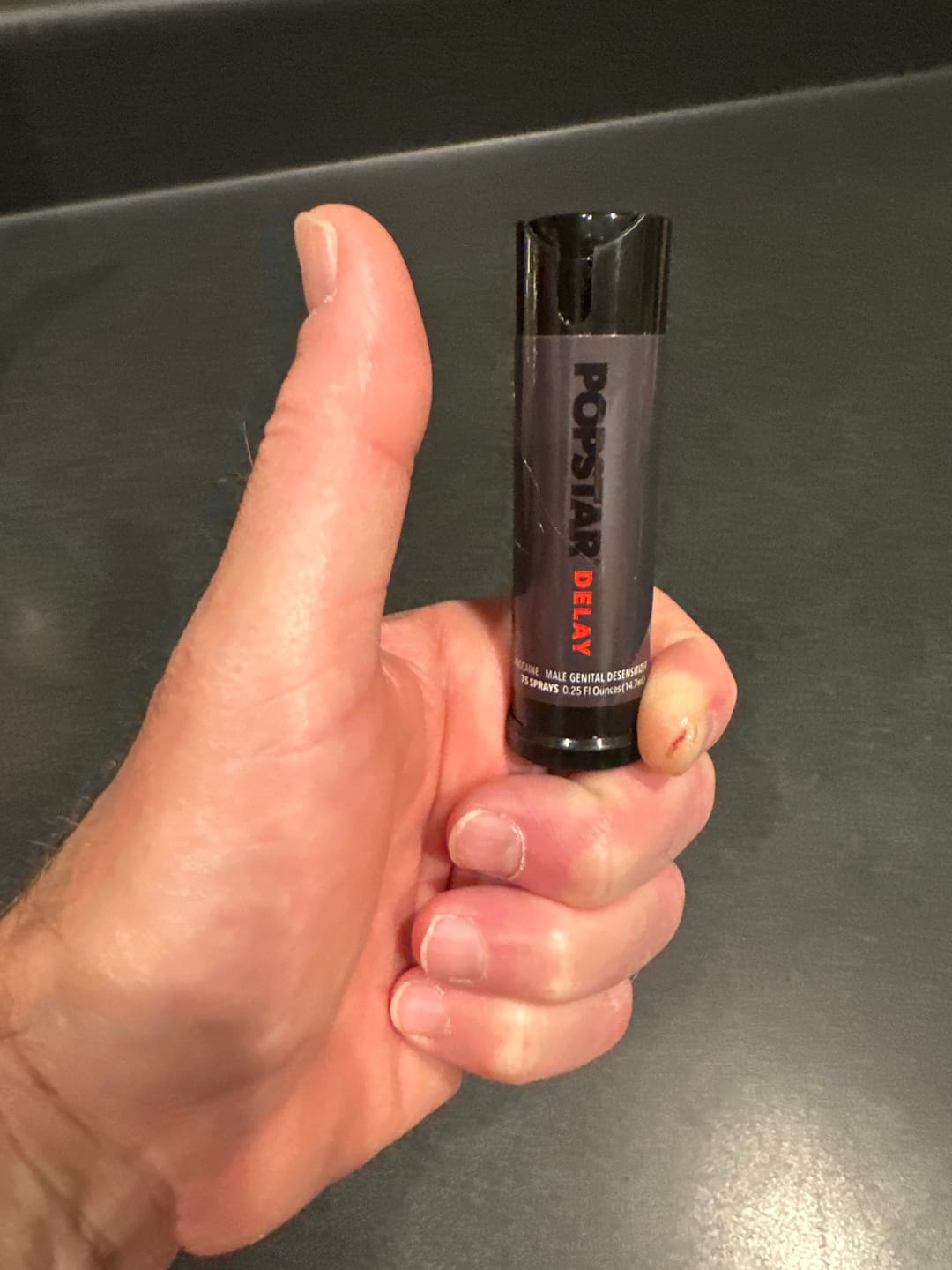 Customer photo review of Popstar Delay Spray