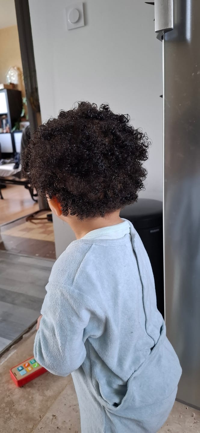 Customer photo review of Petit Pack Nourrissant 50ML | Cheveux Crépus et Bouclés