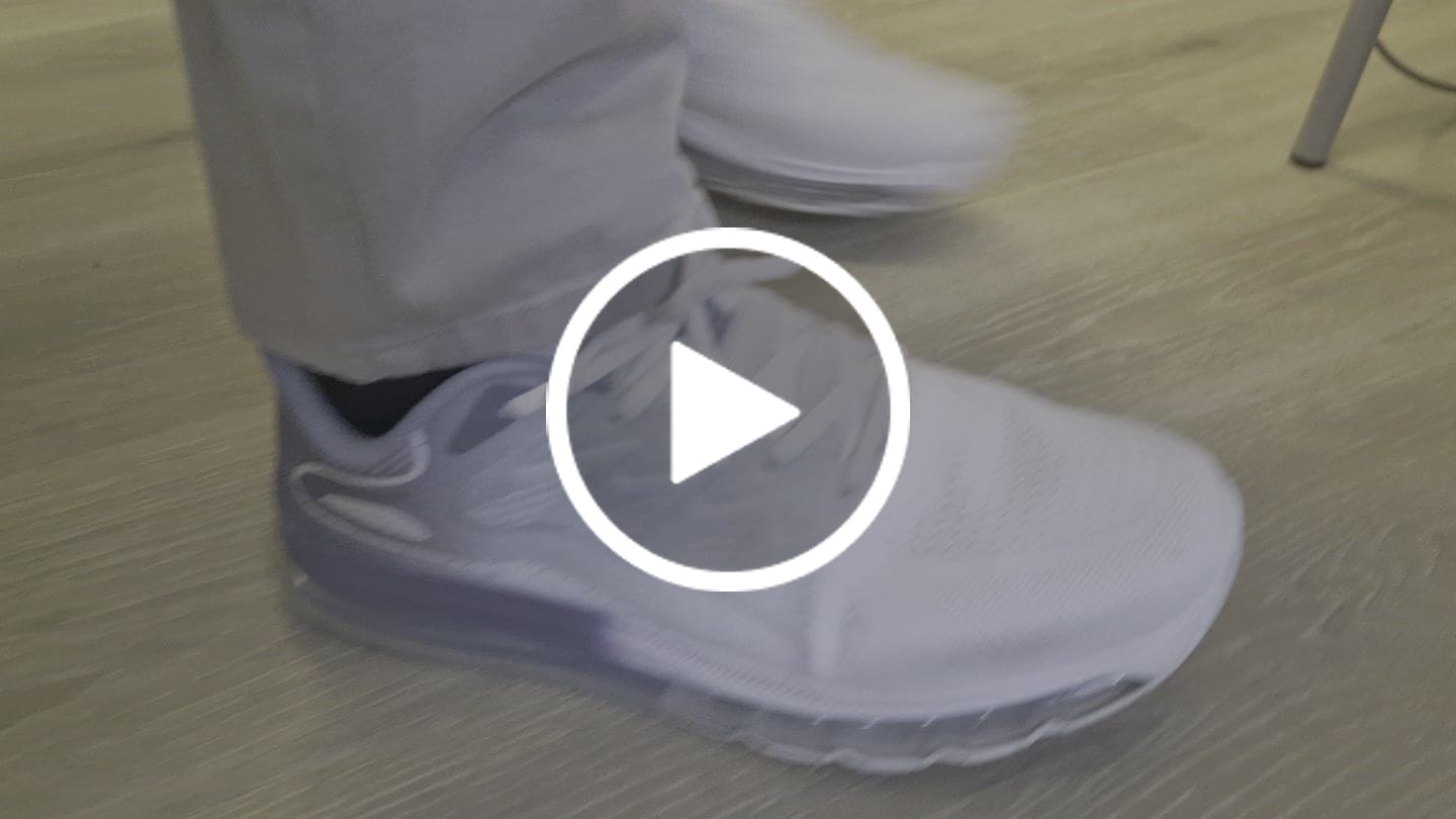 Customer video review of Gymfit Air Max sneakers