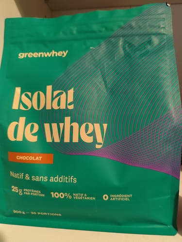 Customer photo review of Isolat de Whey Native