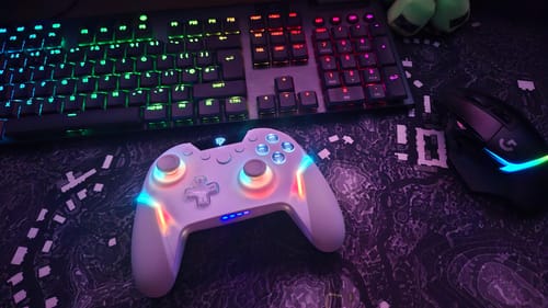 Customer photo review of EasySMX® X20 Multiplatform Gaming Controller with Trigger Lock And Hall Effect Sensors