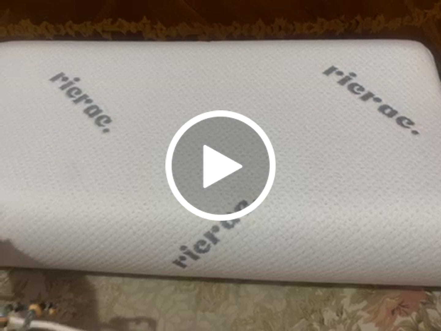 Customer video review of Contour Memory Foam Pillow suitable for Neck & Shoulder Pain