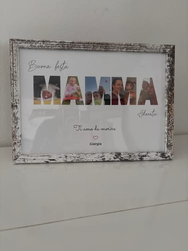 Customer photo review of Buona festa – Poster Personalizzato