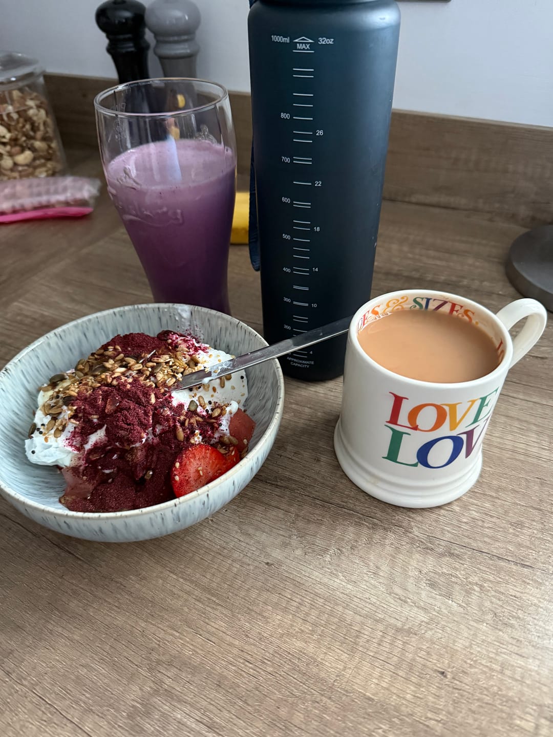 Customer photo review of 3 x Haskapa Superfood Berry Powder Offer