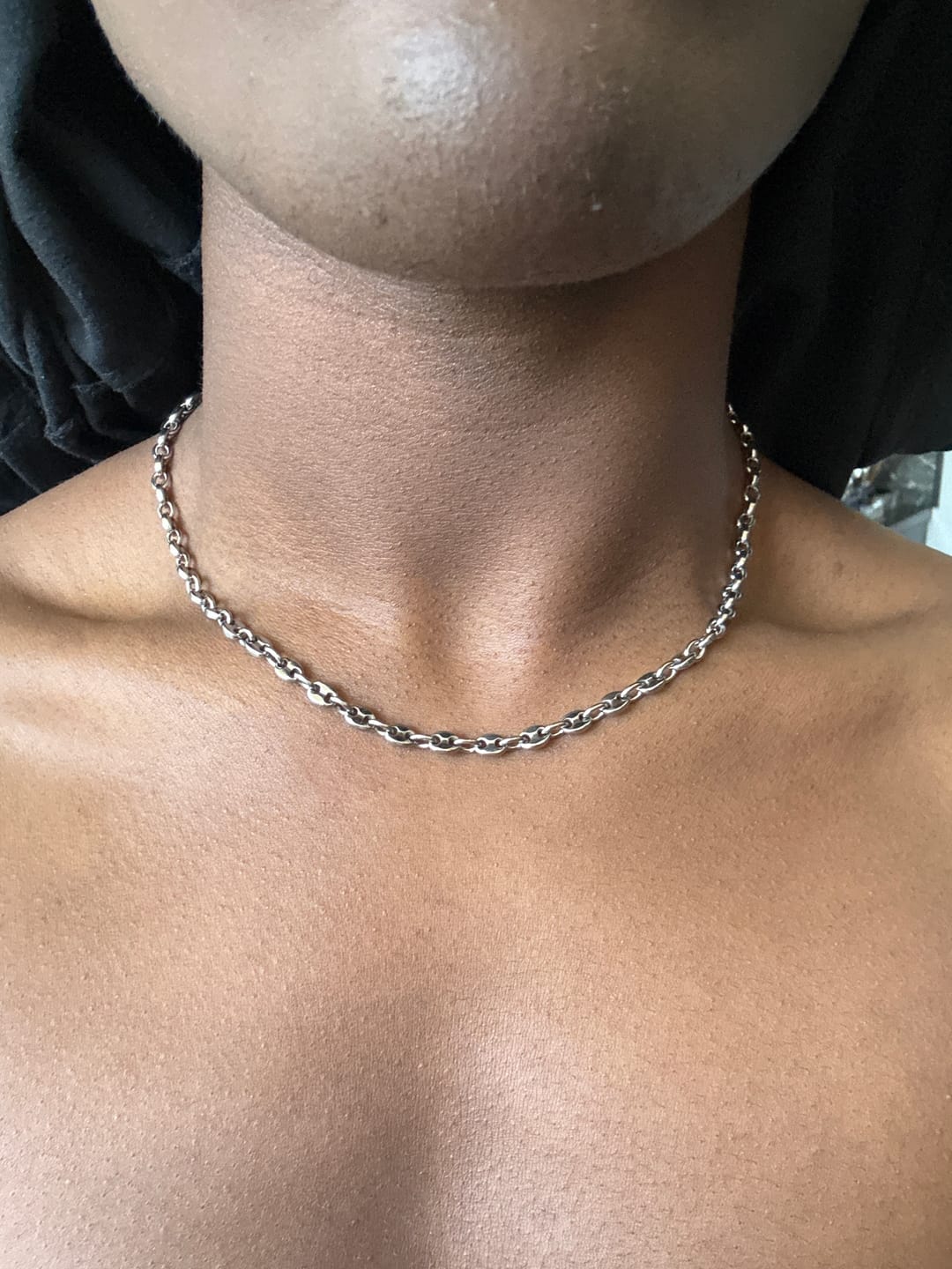 Customer photo review of 4MM MINI INFINITY CHAIN
