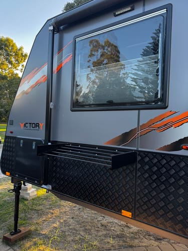 Customer photo review of Caravan Wall Mounted Drying Rack - Foldable Indoor and Outdoor