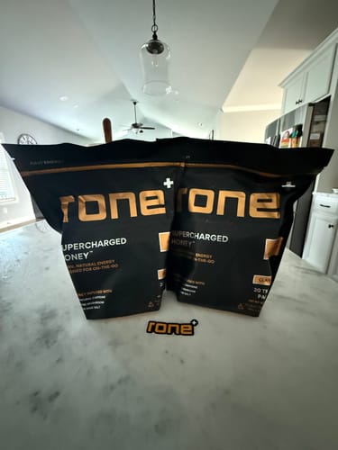 Customer photo review of *NEW* (20-Pack) SuperCharged Honey (v.2) - 100mg Caffeine - Classic