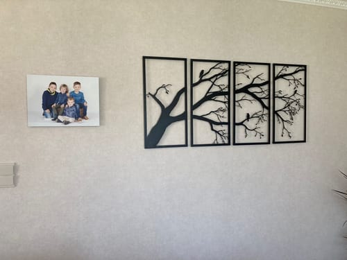 Customer photo review of Décoration Murale en Métal - Arbre de vie (V04)