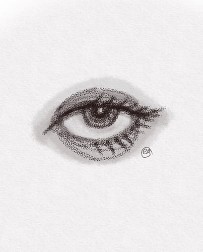 Customer photo review of Chaos Procreate Brushes