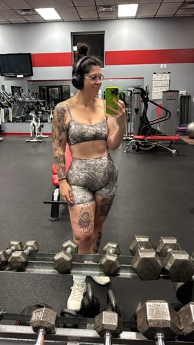 Customer photo review of Scoop Bra