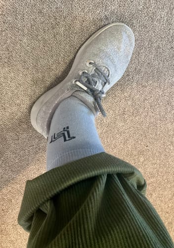 Customer photo review of Crew Socks