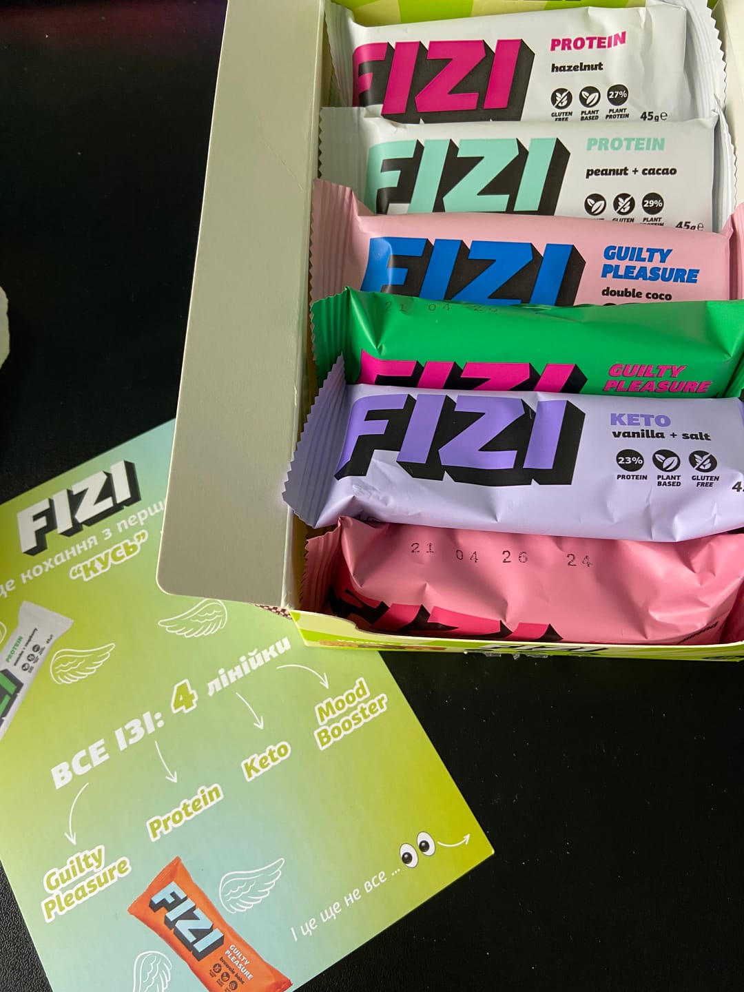Customer photo review of Variety box x10 шт.