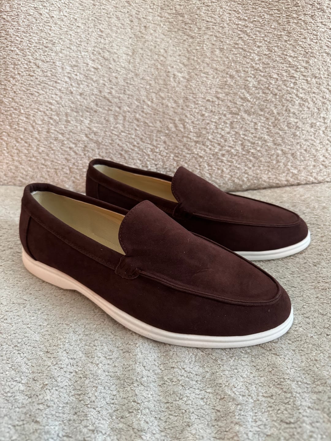 Customer photo review of Elegant Suede Loafers