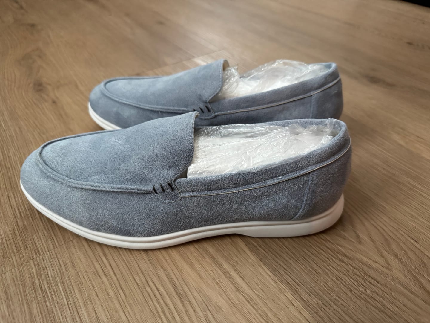 Customer photo review of Elegant Suede Loafers