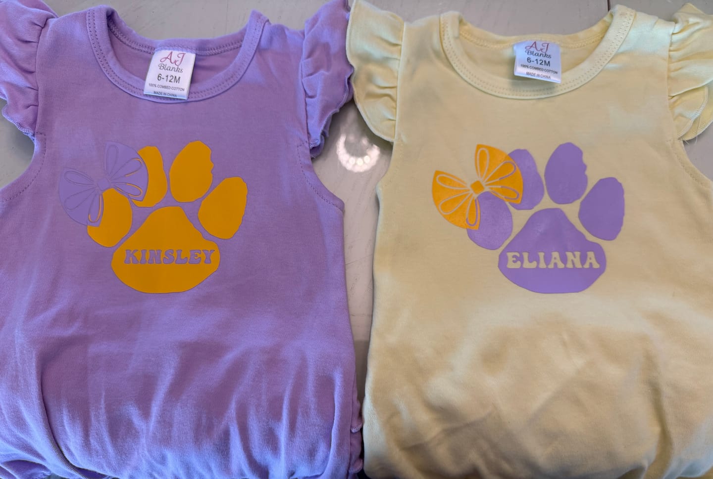 Customer photo review of Girls Ruffle Bum Bubbles